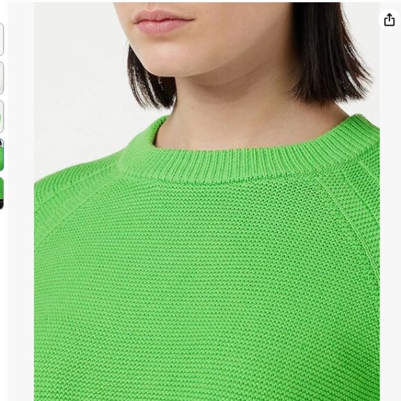 French Connection Women's Lily Mozart Long Sleeves Crew Neck Pullover Size M - Picture 3 of 12